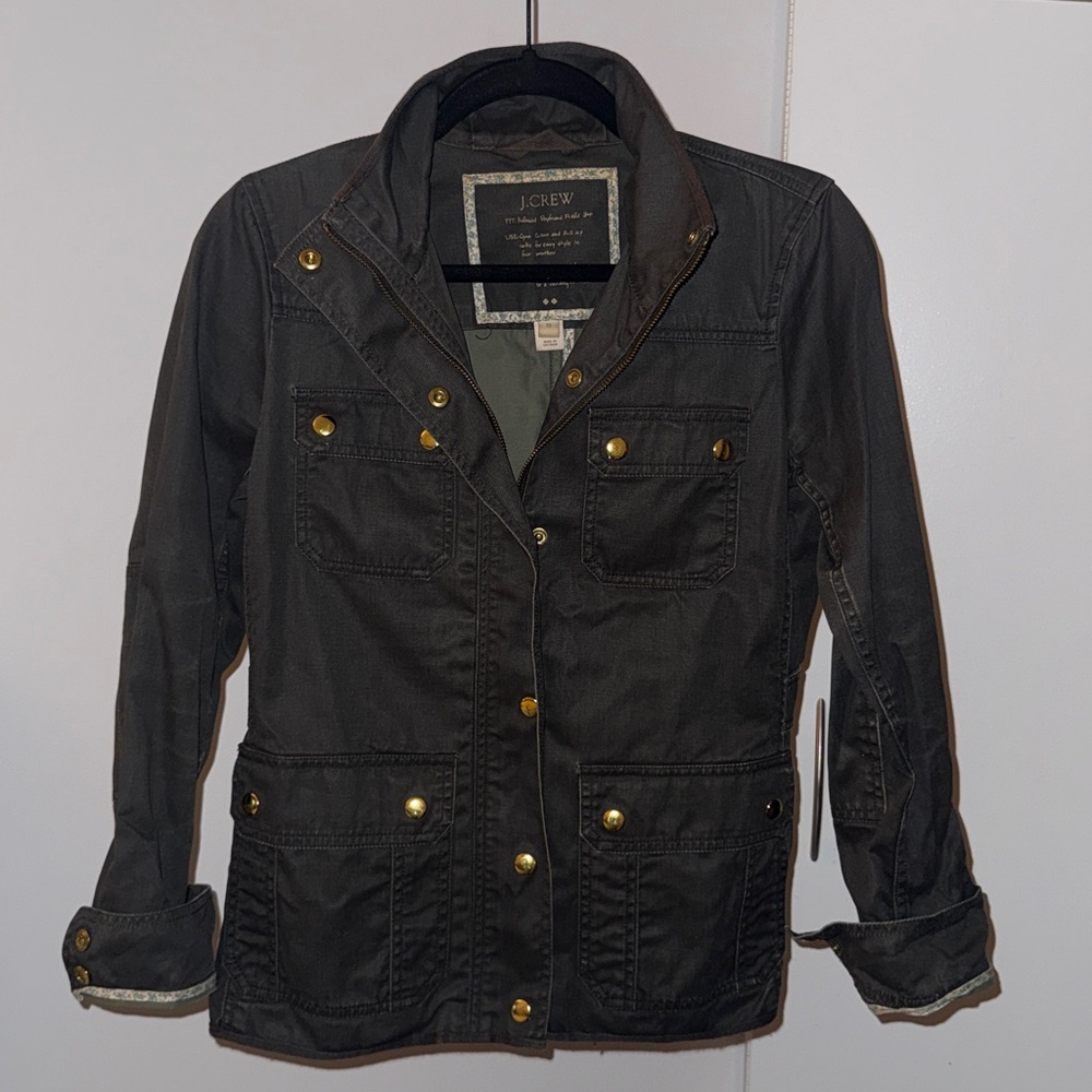 J. Crew Classic Relaxed Boyfriend Field Jacket - XS